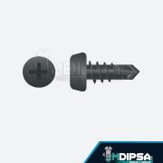Tornillo Drywall Pan Framing Punta Broca
