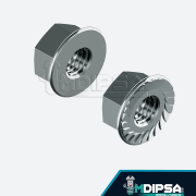 Tuercas Flange Clase 5.8 / 8.8